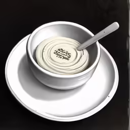 this is a picture of a bowl and plate