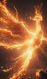 flames and sparks can be seen through the air