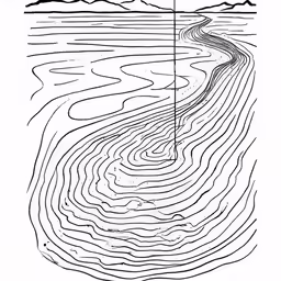 a drawing of some shapes that are not in the image