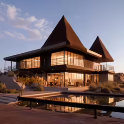 an exotic building with a very nice roof