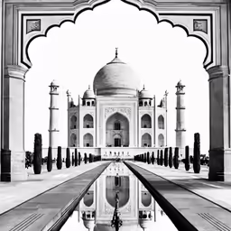 an architectural photo of a beautiful white building