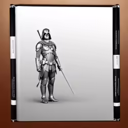 a 3d image of the character boba from star wars
