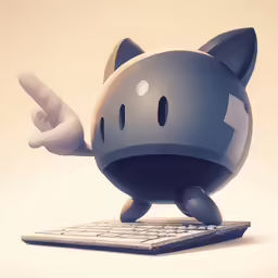 a toy mouse sitting on top of a laptop computer