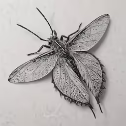a large bug sits on the surface of a floor