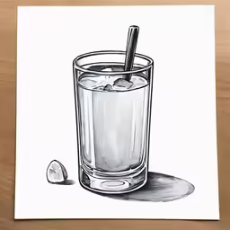 a glass with some lemonade sitting next to it