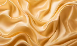 golden satin background with flowing liquid texture