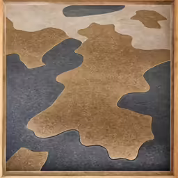 a camouflage wallpaper with several brown spots
