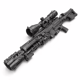 the rifle is ready to be loaded