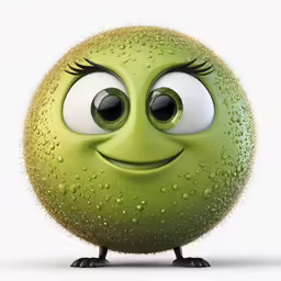 the character is wearing water droplets