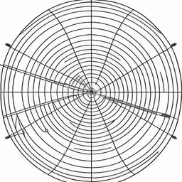 an illustration that appears to have a very small centerpiece in the middle, but is not so big it looks like there are many pieces, so small ones in this point, and round or square, the centerpiece,,an artistic drawing of circular lines and circles,an illustration showing the center of a round, with the center section showing several lines of intersecting,a diagram showing the center, and lines,the center section of an object in a circle