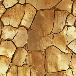 the cracked wall has very little dirt on it