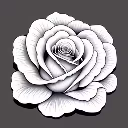 a white rose on a black background,a black and white image of a rose