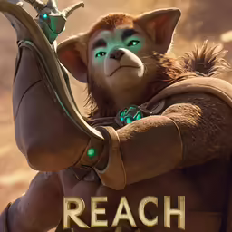 a character from the animated animated film reach