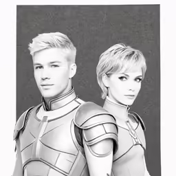 the characters from rob and kim photo coloring book