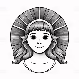 a black and white portrait with an unusual hat
