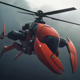 a futuristic floating object in the middle of the ocean