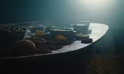this is a table that has several desserts on it
