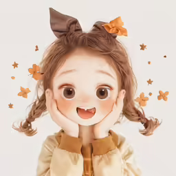 the smiling girl with long hair is wearing a yellow dress