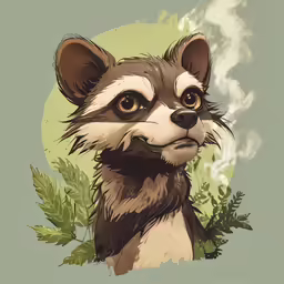 an animal with an eye looking directly at the camera