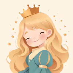 an illustration of the princess from rapp and the frog