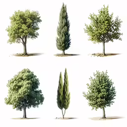 this is a computer generated image of trees