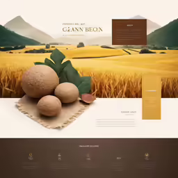 this is a very well designed website for an organic product