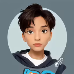 a very cute young person in a cartoon avatar