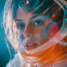 an image of a woman wearing futuristic clothing
