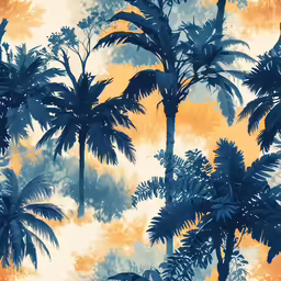 a palm tree with a sky background
