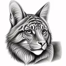 an illustration of a tiger