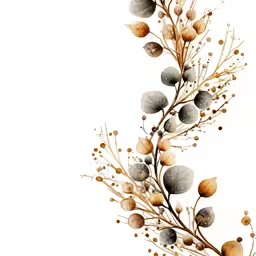 an image of an abstract floral arrangement