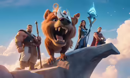 the animated movie of the wolf people is being screened in the u s