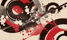 a abstract painting that looks like paint