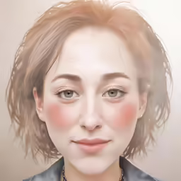 a picture of a woman wearing some necklaces