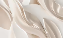 a white wall with flowing beige and grey swirls