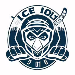 the ice told logo is shown in a circle