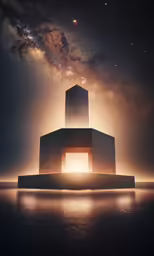 an image of a night scene with the sky and clouds