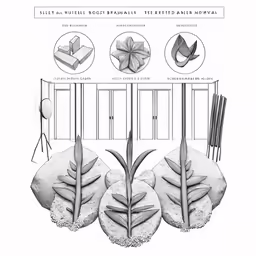 an early diagram of how to make a plant