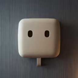 a smart phone charging station mounted on a wall