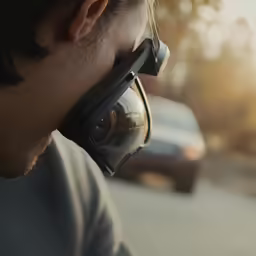 a man in sunglasses talking on a cell phone