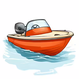 a boat that is floating in the water