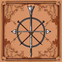 a compass with arrows in it,an image of a compass with arrows on it