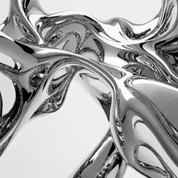 abstract metal pattern that appears to be an art piece