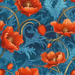 this beautiful wallpaper is very colorful and has an orange flower