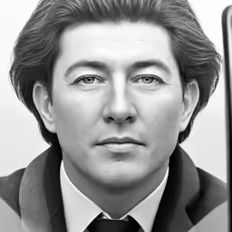 an asian man has his eyes wide open