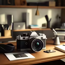 a canon with a flash drive attached and flash drive