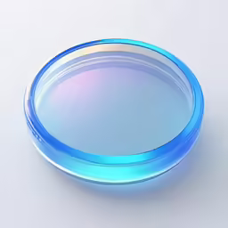 blue and pink object against white surface