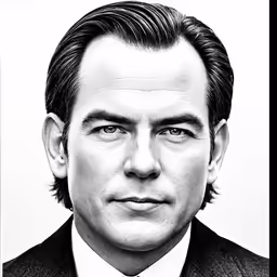 a man in a suit and tie