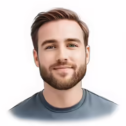 a man with a beard is shown in a selfie