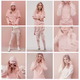 a bunch of different pictures that are together